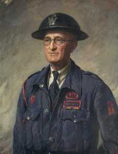 Portrait of an Air Raid Precaution Warden