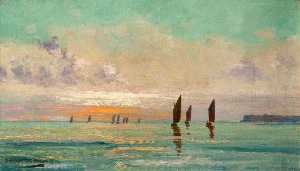 Sails at Sunset