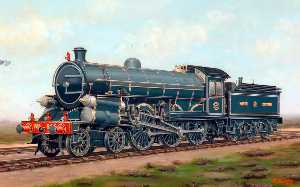 North Eastern Railway 4–6–0 Locomotive No.825