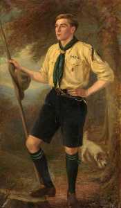 Mr Tilley as a Boy Scout