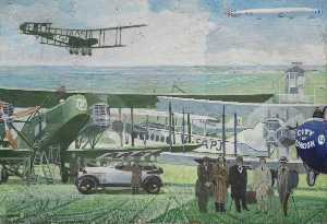 British Air Transport (polyptych, panel 4 of 7)