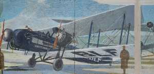 British Air Transport (polyptych, panel 3 of 7)