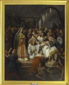 Un trait de la vie de Frédégonde dit aussi Mort de prétextat, évêque de Rouen
