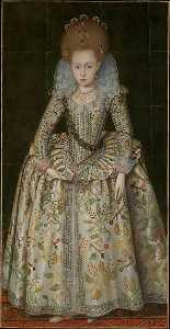 princesa isabel ( 1596 1662 ) , más tarde la reina de bohemia