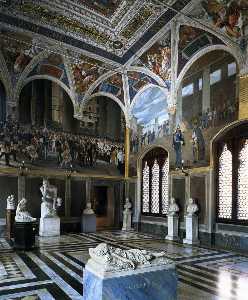 Decoration of the Sala del Risorgimento