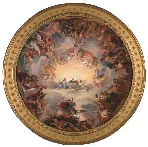 Study for the Apotheosis of Washington in the Rotunda of the United States Capitol Building