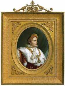 Napoleón en coronación  batas