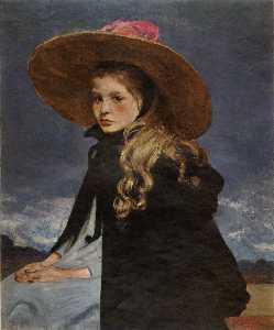 Henriette in a Large Hat