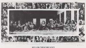 Some Living American Women Artists Last Supper