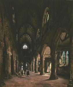 Intérieur de Rosslyn Chapel