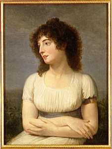 LAURE DE GUESNON DE BONNEUIL , MADAME REGNAULT DE SAINT EN JEAN D'ANGELY ( 1776 1856 )