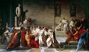 la muerte de Julius César