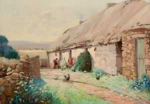 Highland Cottage with Hens