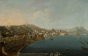 Naples with Vesuvius