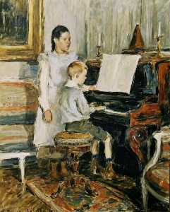 Enfants au piano