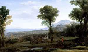 Landscape with Saint Philip Baptising the Eunuch