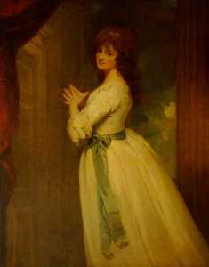 Dorothea Amable ( 1762–1816 ) , 'Mrs Jordan' , como 'Peggy' para 'The Campo Girl'