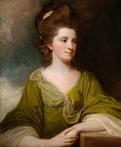 Mrs William Marwood, née Mary Goulston (1743–1807), Wife of William Marwood of Busby, near Stokesley, Yorkshire