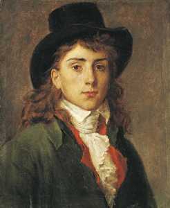 Portrait d'Antoine Jean Gros à l'âge de vingt ans