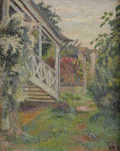 Staircase, Garden at Eragny