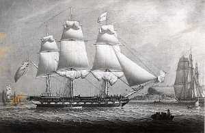 Packet Ship Bolton, (painting)
