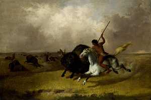 Buffalo Hunt on the Southwestern Prairies