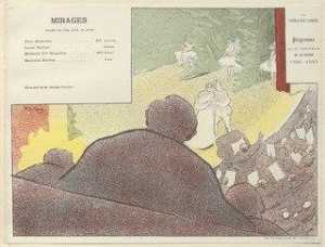Program for Mirâges from The Beraldi Album of Theatre Programs