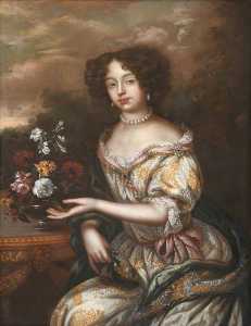 路易丝 Renée 德 Penancoët 德 Kéroualle ( 1649–1734 ) , 公爵夫人 的 朴茨茅斯 和duchesse d'Aubigny