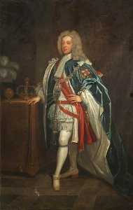 乔治 二 ( 1683–1760 ) (  副本 在戈弗雷·奈勒之后 )