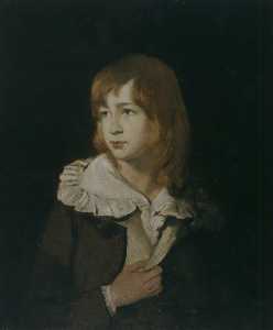 porträt von einem junge , Klo Parieren von gardden ( b . 1777 )