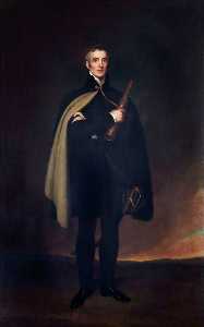 Il 1st Duca di Wellington ( 1769–1852 ) ( copia dopo thomas lawrence )