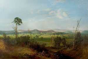 View of Nottingham from Wilford