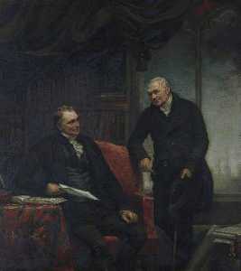 Reverend Archdeacon Owen and Reverend B. Blakeway (d.1826), Co authors of 'The History of Shrewsbury'