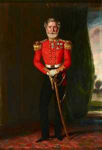 Colonnello ( più tardi maggiore Generale ) Filippo mcpherson ( 1790–1864 ) , CB , 17th ( il leicestershire ) Reggimento di Piede
