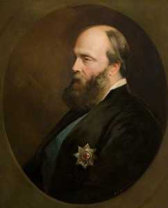 Robert Arthur Talbot, 3rd Marquess of Salisbury, KG (1830–1903) (copy of George Richmond)