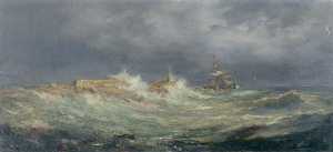 Porthcawl in a Storm