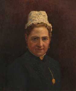 Portrait of an Unknown Lady with a Lace Cap