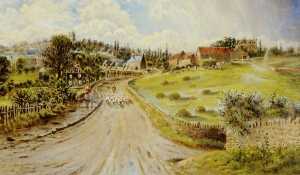Kimberworth, South Yorkshire (from a sketch made in 1902)