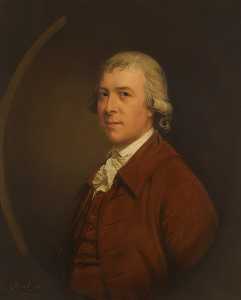 Porträt von Franziskus Aufwärter ( 1743 1798 ) , Bürgermeister von weymouth und melcombe regis