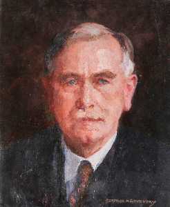 Portrait of an Unknown Man (probably a member of college staff)