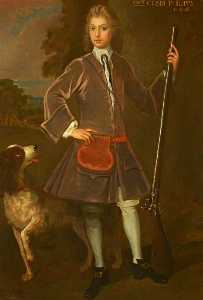 Captain Cosby Philipps (d.1736), as a Boy (after a portrait by an unknown artist)