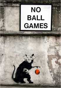 No ball games rat